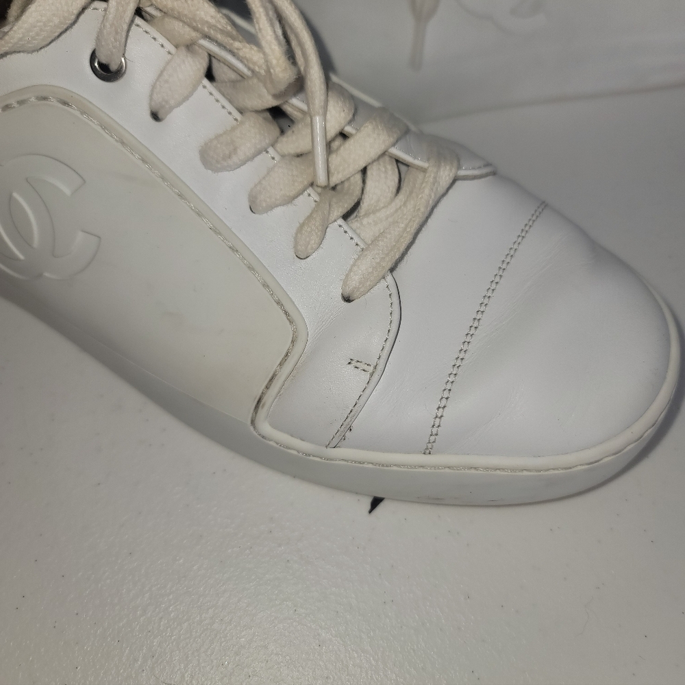 Chanel Leather trainers Size 41 - Picture 5 of 10
